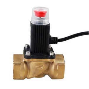 Brass solenoid valve DN20