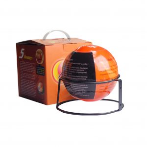 Fire ball extinguisher color box packaging