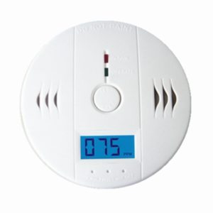 Digital carbon monoxide detector