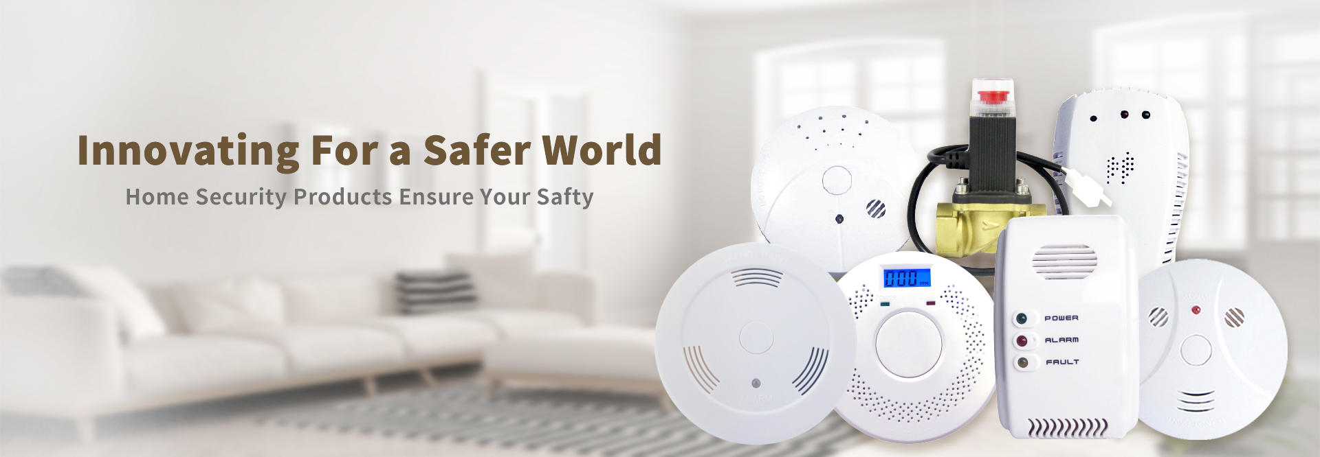 smoke detector, carbonmonoxide detector, fas detector, water alarm